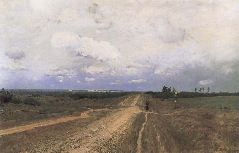 Isaac Levitan The Vladimirka Road